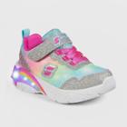 Toddler Girls' S Sport By Skechers Cassia Rainbow Print Light-up Apparel