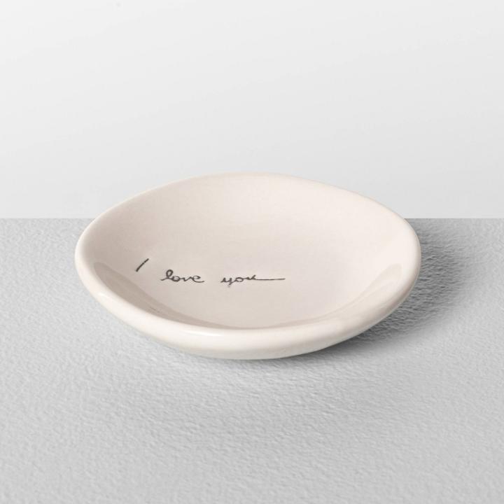 I Love You Ring Dish - Hearth & Hand With Magnolia, Adult Unisex, White