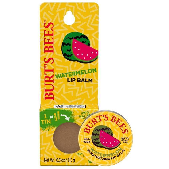 Burt's Bees Tin Lip Balm - Watermelon