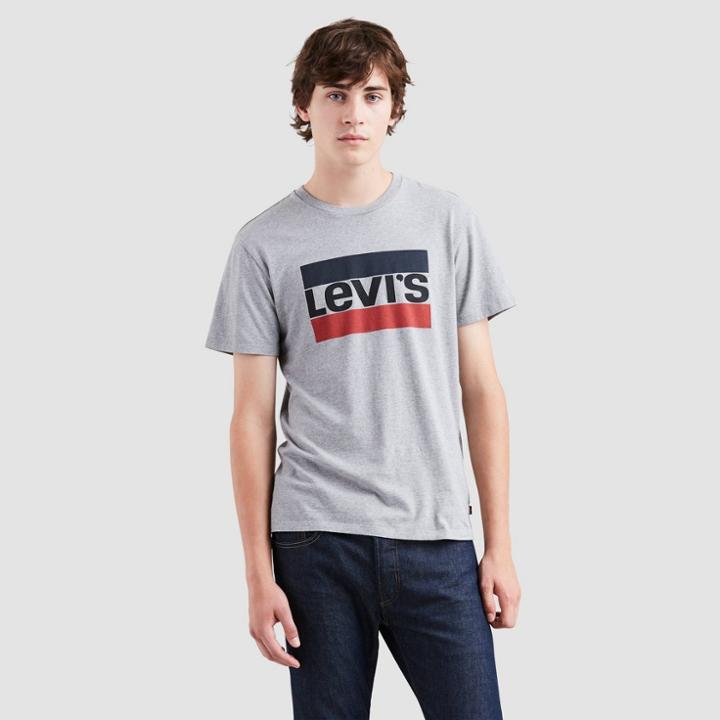 Levi's Men's Classic Logo Tee - Gray