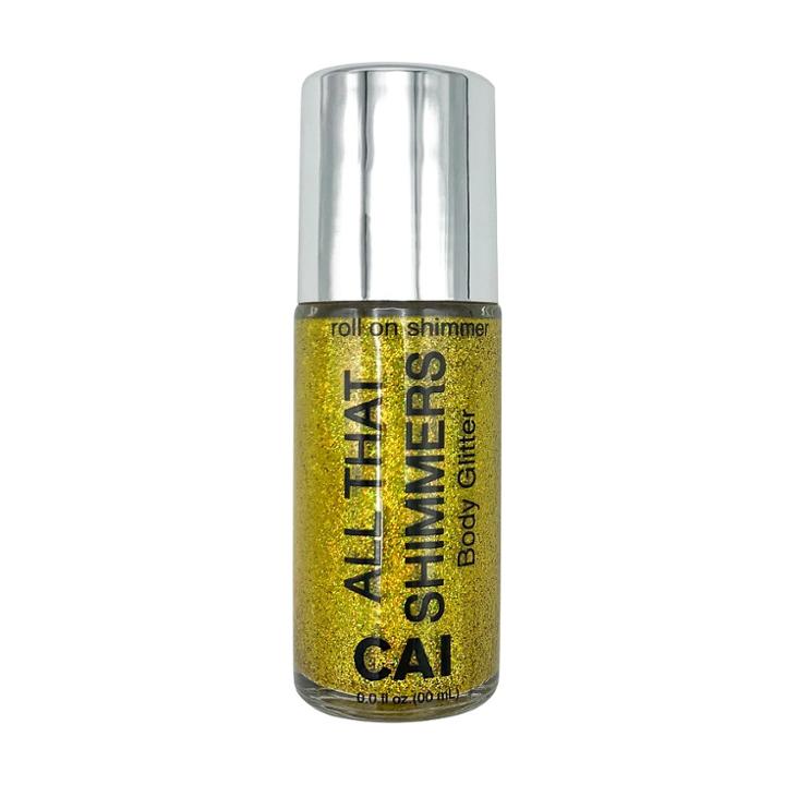 All That Glitters Cai All The Glitters Body Shimmer Roll-on Gold