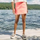 Women's Seamed Denim Mini Skirt - Wild Fable Coral