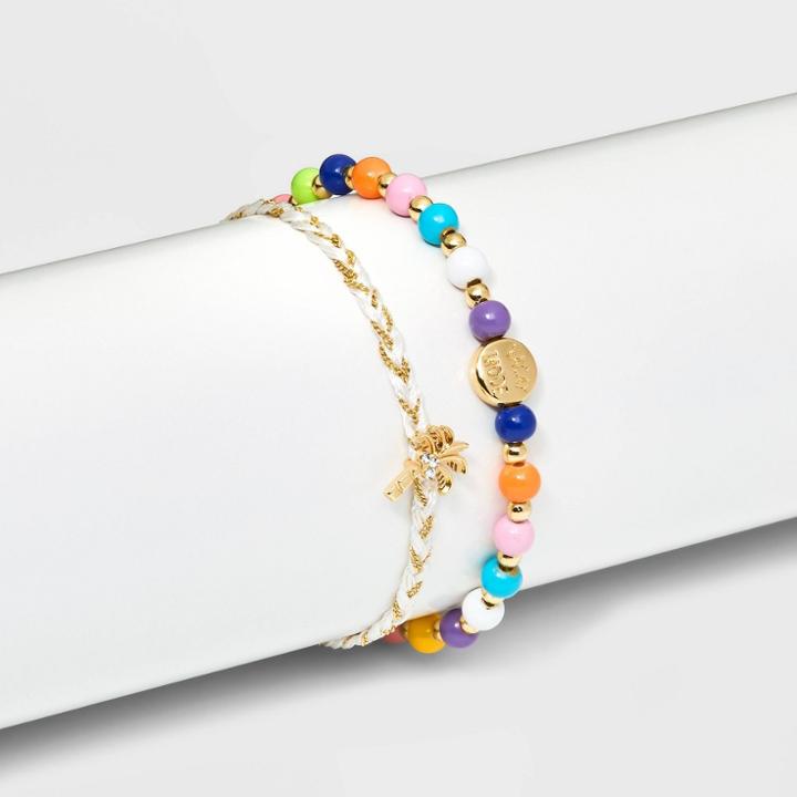 Sugarfix By Baublebar 'vacay Mode' Bracelet Set