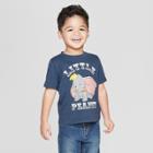 Toddler Boys' Disney 'little Peanut' Short Sleeve T-shirt - Blue