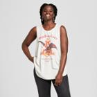 Women's Budweiser Plus Size Graphic Tank Top - White