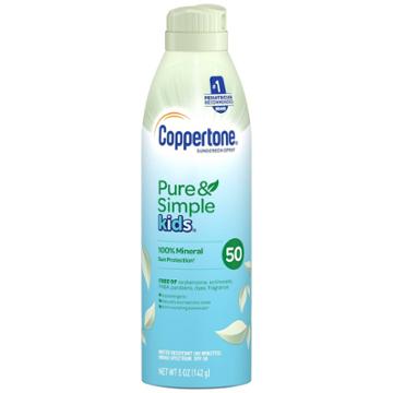 Coppertone Pure & Simple Kid's Sunscreen Spray -
