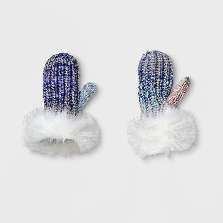 Girls' Spacedye Mittens - Cat & Jack