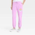 Women's Care Bears Graphic Jogger Pants - Purple