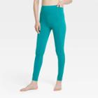 Women's Brushed Sculpt High-rise Leggings - All In Motion Turquoise Green