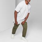 Men's Big & Tall Short Sleeve Long Line T-shirt - Original Use Masonry Gray