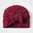 Toddler Girls' Knit Turban Hat - Cat & Jack Burgundy