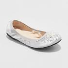 Girls' Stevies Tgif Embellished Scrunch Ballet Flats -