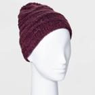 Women's Wool Beanie - Universal Thread Burgundy, Red