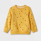 Toddler Girls' Fleece Pullover Sweatshirt - Cat & Jack Yellow