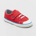 Toddler Boys' See Kai Run Basics Monterey Canvas Sneakers - Red
