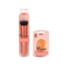 Real Techniques Foundation Best Sellers - Miracle Complexion Sponge & Expert Face Brush