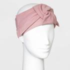Soft Knotted Headwrap - Universal Thread Heathered Lavender Purple
