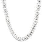 Crucible Stainless Steel Polished Curb Chain, Women's,