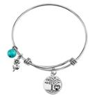 Target Women's Stainless Steel Where There Is Love There Is Life Expandable Bracelet -