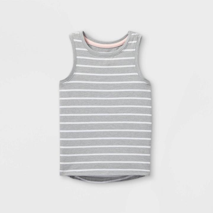 Toddler Girls' Tank Top - Cat & Jack Gray