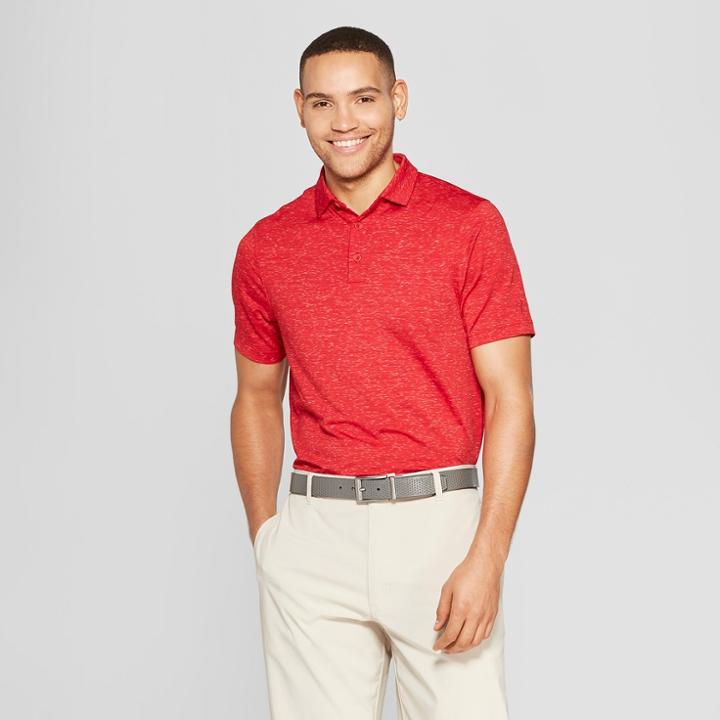 Men's Golf Polo Shirts - C9 Champion Ripe Red