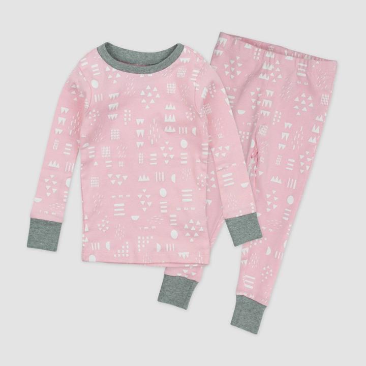 Honest Baby Toddler 2pc Play Organic Cotton Tights Fit Pajama