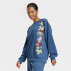 Mickey Mouse & Friends Women's Disney Mickey Mouse And Friends Graphic Sweatshirt - Blue