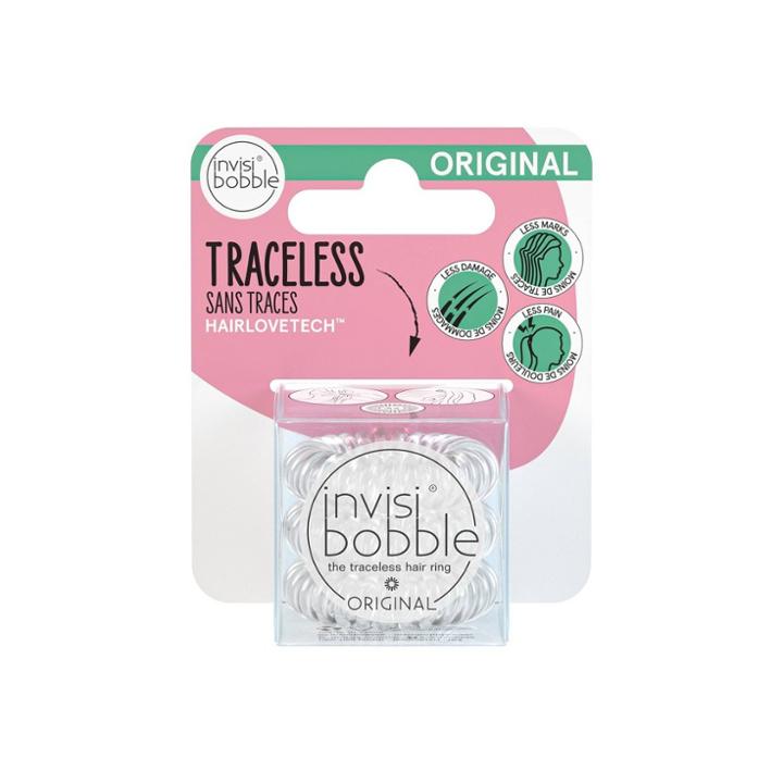 Invisibobble Original Crystal Clear Hair Elastic