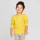 Toddler Boys' Thermal Long Sleeve T-shirt - Cat & Jack Yellow