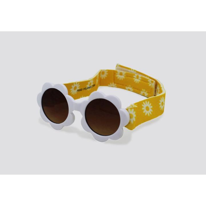 Toddler Girls' Flower Sunglasses - Loose Leaf Eyewear White