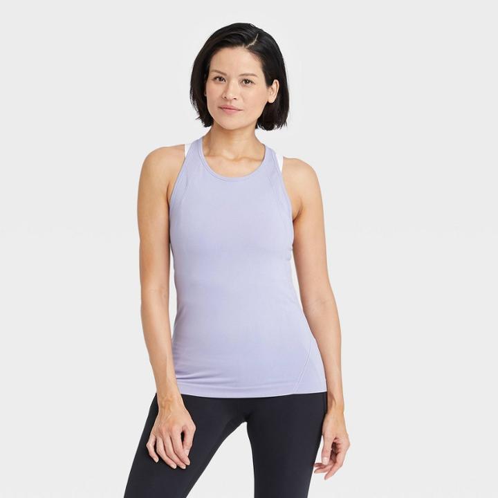 Women's Seamless Tank Top - All In Motion Lilac Purple