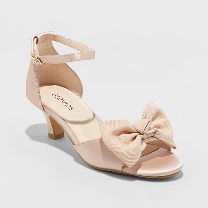 Girls' Stevies #shootingstar Dressy Ankle Strap Sandals - Blush
