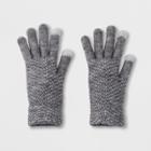 Women's Knit Tech Touch Gloves - Universal Thread Gray