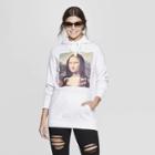 Women's Mona Lisa Screen Oversized Sweatshirt - Mighty Fine (juniors') - White