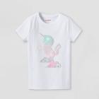 Girls' 'tie-dye Unicorn' Graphic T-shirt - Cat & Jack White