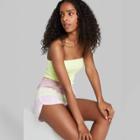 Women's High-rise Tie-dye Dolphin Leisure Shorts - Wild Fable Lavender Xs, Women's,