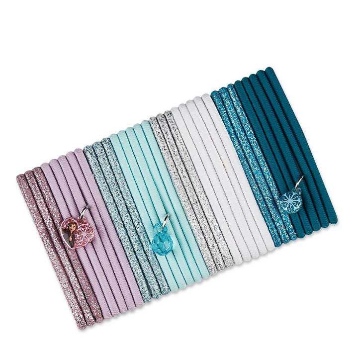 Scunci Frozen 2 Elastics - 45pk, White