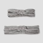 Baby Girls' 2pc Mommy & Me Love Knot Headbands - Cat & Jack Gray,