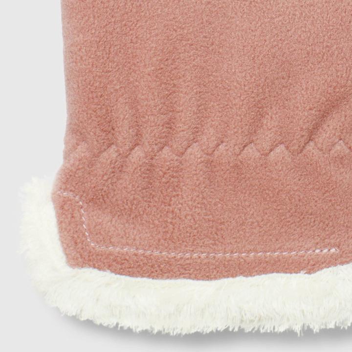 Isotoner Women's Recycled Fleece Gloves - Pink