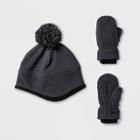 Handwear And Headwear Sets Igloos Gray, Size: