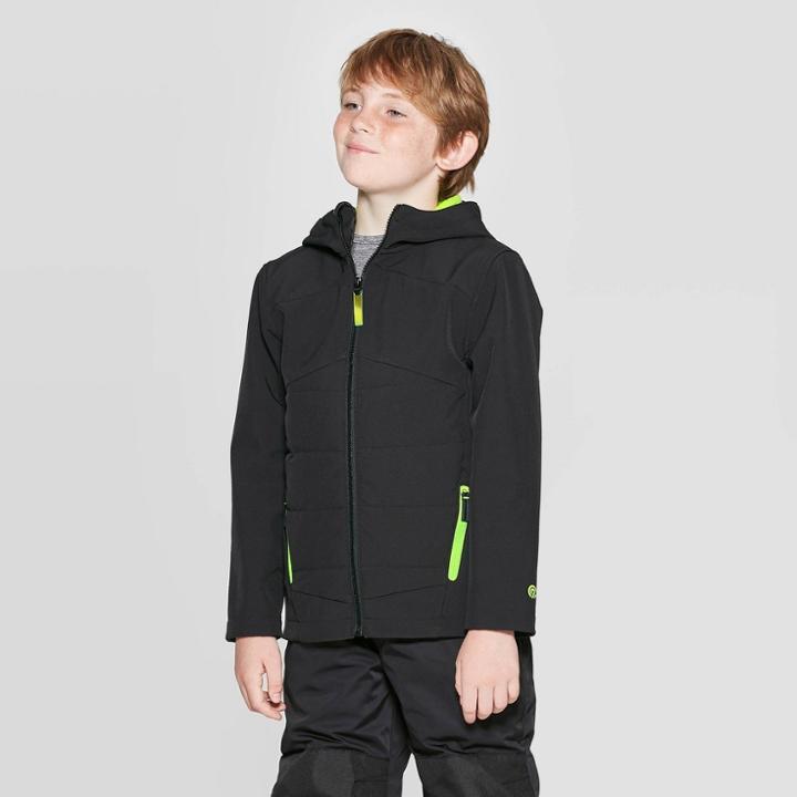 Boys' Softshell Jacket - C9 Champion Black