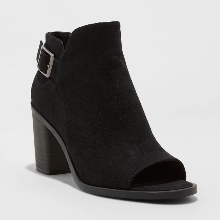 Women's Tami Transitional Block Heeled Pumps - Universal Thread Black
