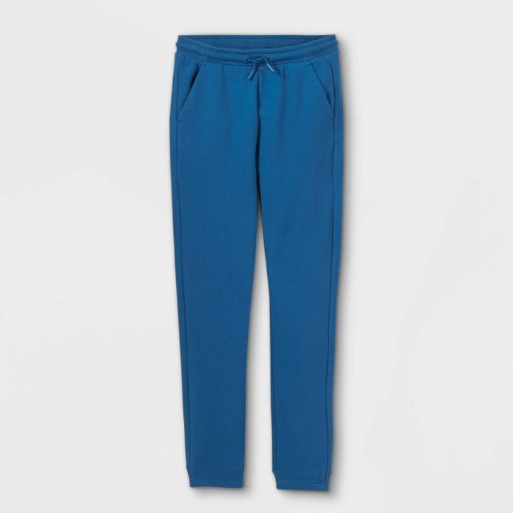 Boys' Fleece Joggers - All In Motion Blue