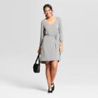 Women's Sensory Friendly Knit Dress - A New Day Heather Gray