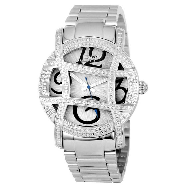 Women's Jbw Jb-6214-a Olympia Japanese Movement Stainless Steel Real Diamond Watch -