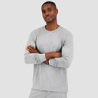 Hanes Premium Men's Long Sleeve Pajama T-shirt - Heathered Gray