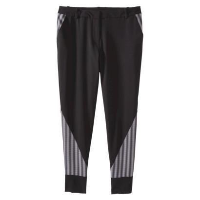 Peter Pilotto For Target Pant -black/check Print 2