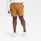 Men's Big & Tall Travel Shorts - All In Motion Brown