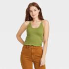 Women's Slim Fit Camisole - Universal Thread Green