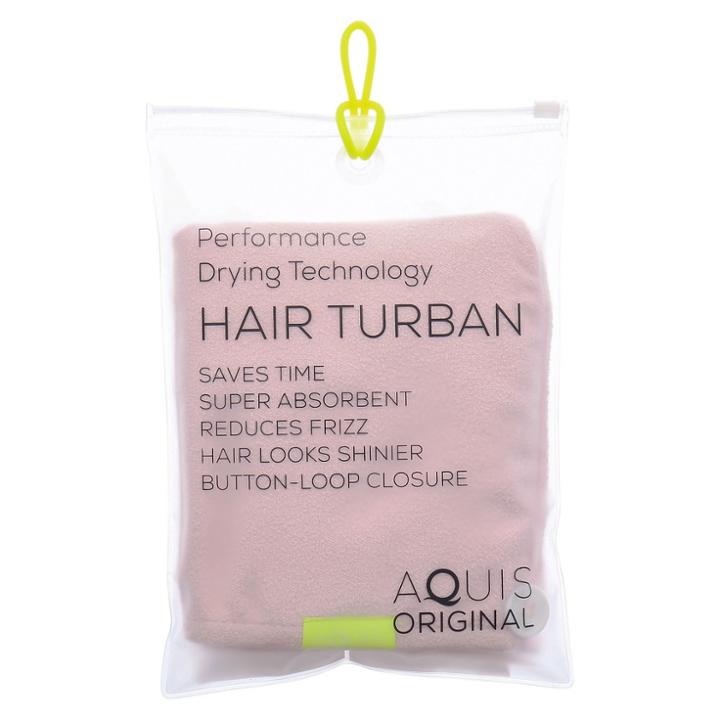 Aquis Performance Drying Technology Hair Turban - 1ct, Size: 10 X 26,